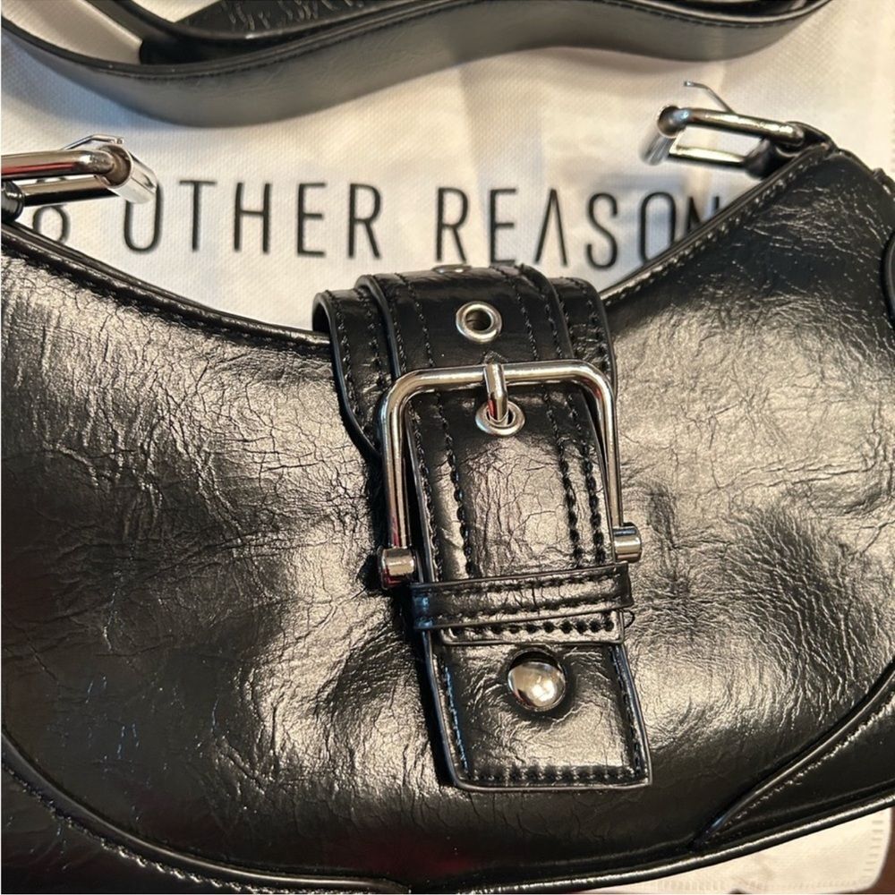 Revolve 8 Other Reasons Black PU Leather
Shoulder Bag - Picture 8 of 10
